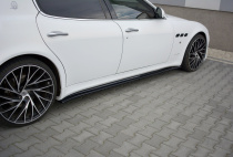 Maserati Quattroporte MK5 Facelift 2009-2012 Sidoextensions V.1 Maxton Design